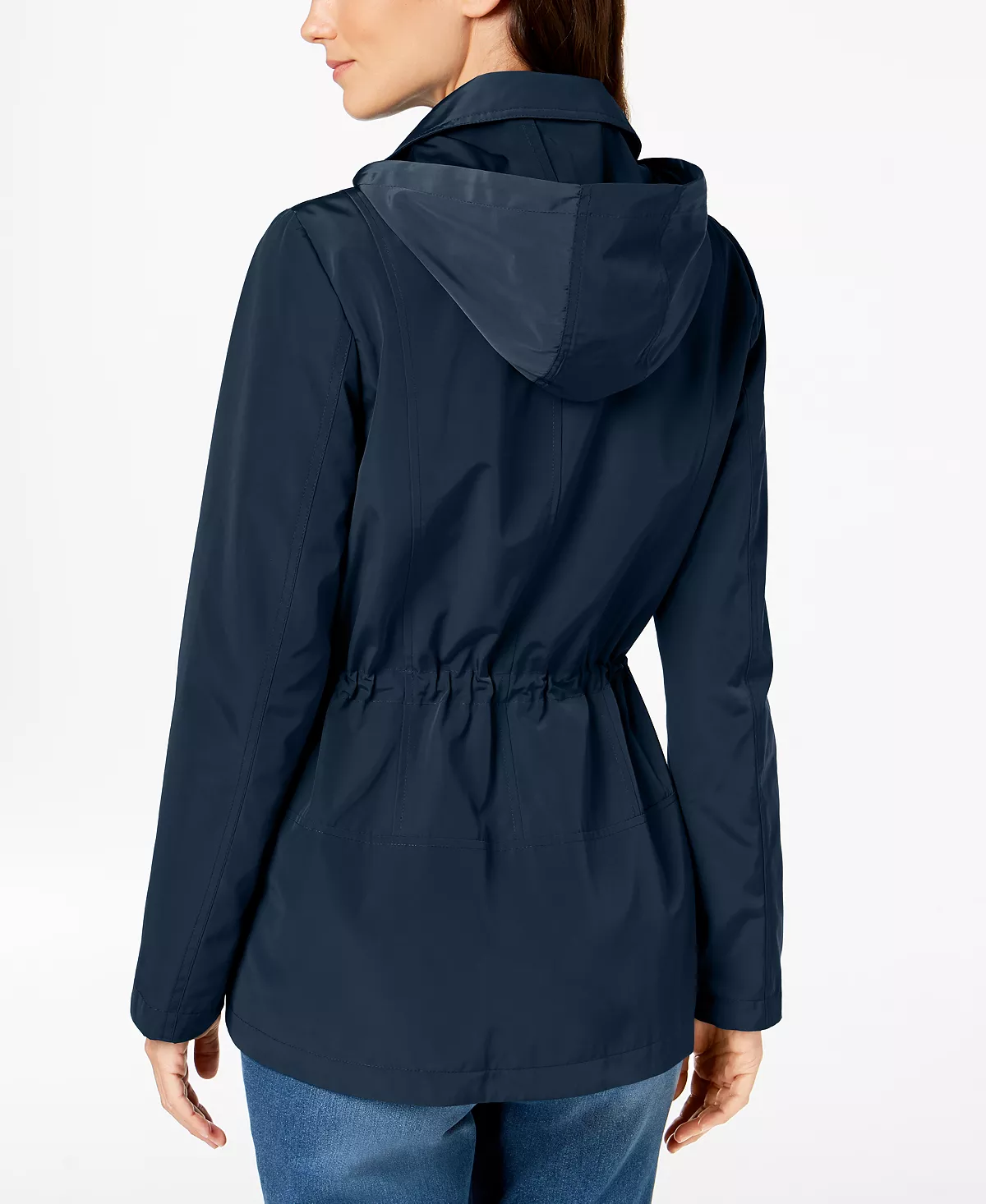 Charter Club Women's Water-Resistant Hooded Anorak Jacket, Created For Macy's 6 Charter Club Women's Water-Resistant Hooded Anorak Jacket, Created For Macy's - Image 6