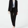 Bar III Women's One-Button Jacket, Straight-Leg Pants & Blouse, Created For Macy's