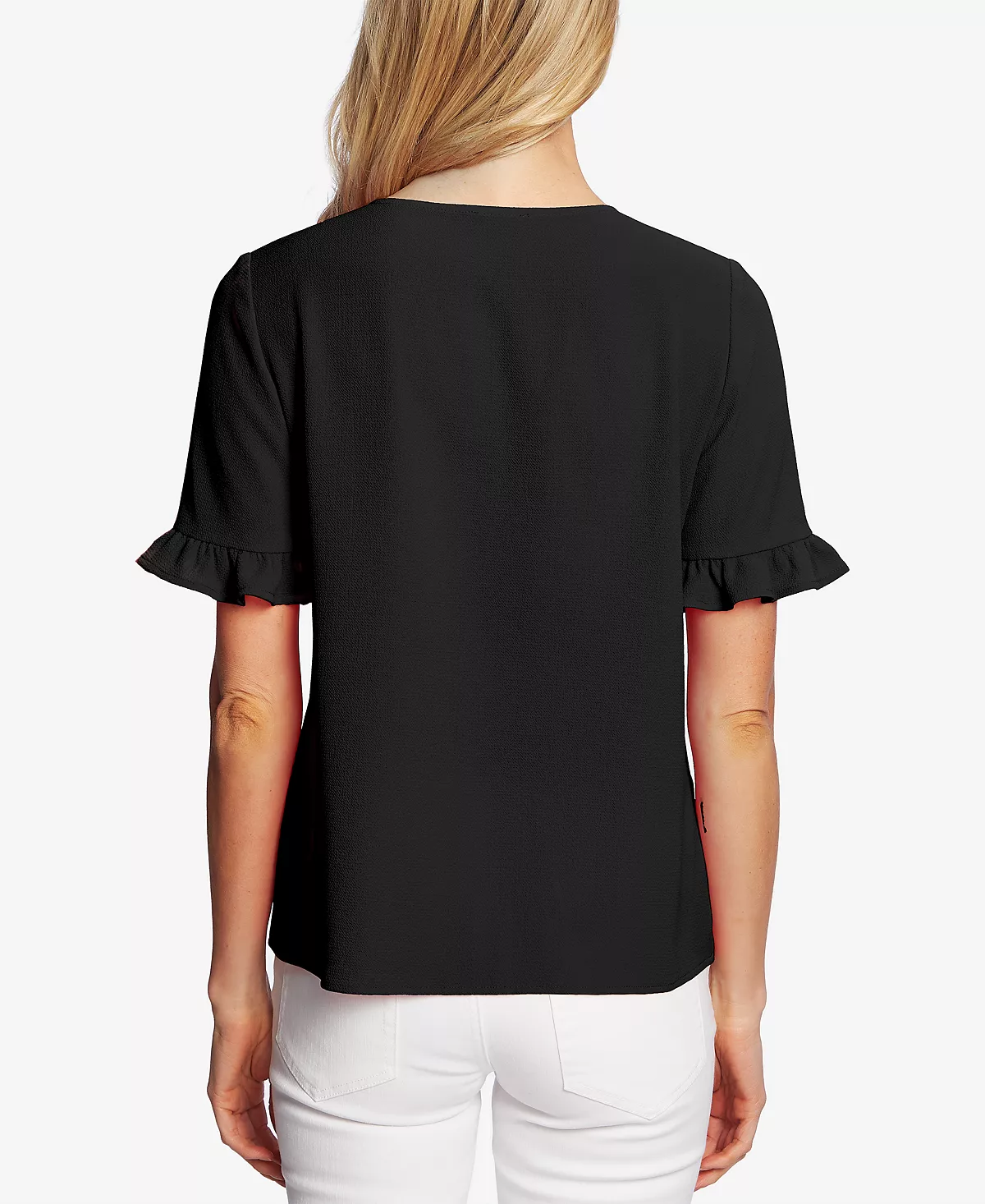 CeCe Ruffled-Sleeve Blouse 8 CeCe Ruffled-Sleeve Blouse - Image 8