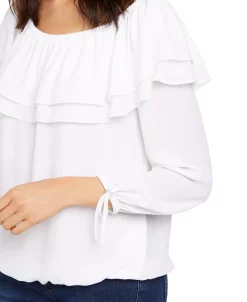 Michael Kors Ruffled Off-The-Shoulder Top, Regular & Petite Sizes -Anne Klein Sales Store 14384226 fpx