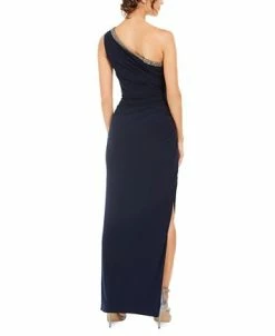 Adrianna Papell One-Shoulder Jersey Gown -Anne Klein Sales Store 14716396 fpx