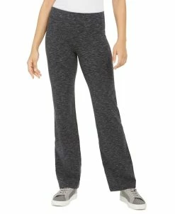 Anne Klein Sales Store 33 ID Ideology Women's Essentials Flex Stretch Bootcut Yoga Full Length Pants, Created For Macy's