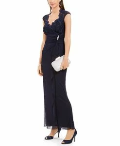 Connected Lace Column Gown -Anne Klein Sales Store 14806176 fpx