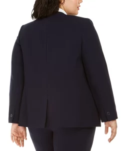 Bar III Trendy Plus Size Open-Front Blazer, Created For Macy's -Anne Klein Sales Store 16181467 fpx