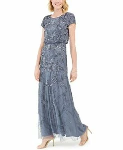 Adrianna Papell Beaded Gown 8 Adrianna Papell Beaded Gown -Anne Klein Sales Store 16339252 fpx