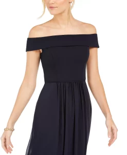 Adrianna Papell Off-The-Shoulder Chiffon Gown -Anne Klein Sales Store 16473040 fpx