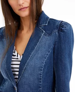 INC International Concepts Women's Puff-Sleeve Blazer, Created For Macy's -Anne Klein Sales Store 16535778 fpx