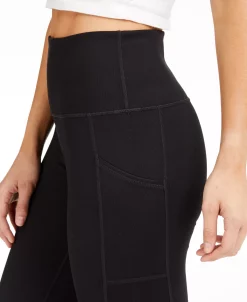 ID Ideology Women's Compression High-Waist Side-Pocket 7/8 Length Leggings, XS-4X, Created For Macy's -Anne Klein Sales Store 16708863 fpx 1