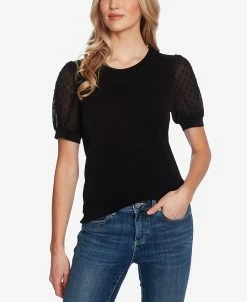 CeCe Puff-Sleeve Top -Anne Klein Sales Store 17248425 fpx