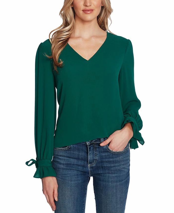 CeCe Tie-Cuff Top 1 CeCe Tie-Cuff Top