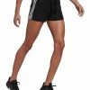 ADIDAS Women's Pacer 3-Stripes Knit Shorts