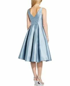 Adrianna Papell Boat-Neck A-Line Dress -Anne Klein Sales Store 18837238 fpx