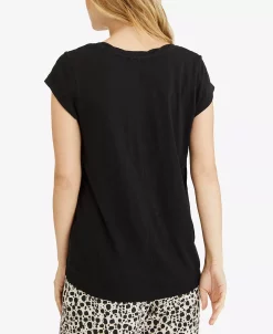 Sanctuary Traveler Twist Scoop-Neck T-Shirt -Anne Klein Sales Store 19066532 fpx