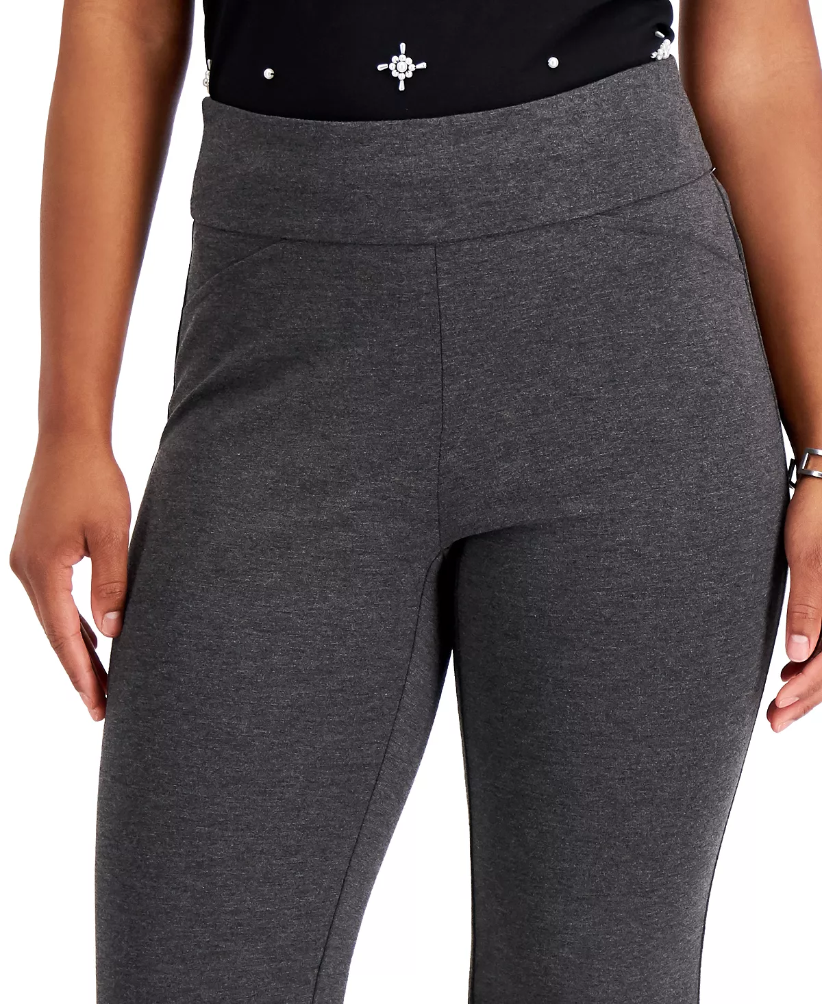 Charter Club Tummy-Control Pants, Created For Macy's 4 Charter Club Tummy-Control Pants, Created For Macy's - Image 4