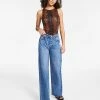 Bar III Snakeskin-Print Sleeveless Bodysuit, Created For Macy's