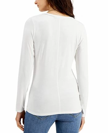 INC International Concepts Women's Scoop-Neck Top, Created For Macy's 2 INC International Concepts Women's Scoop-Neck Top, Created For Macy's - Image 2