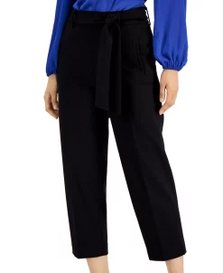 Bar III Women's Tie Front Capris Pants, Created For Macy's -Anne Klein Sales Store 19380185 fpx