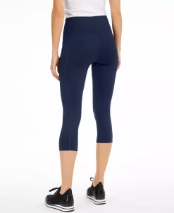 ID Ideology Women's Compression High-Rise Side-Pocket Cropped Leggings, Regular & Petite, Created For Macy's -Anne Klein Sales Store 19467983 fpx