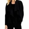 Anne Klein Serenity Drape-Front Jacket