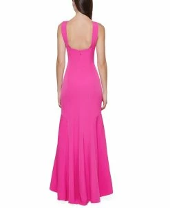 Vince Camuto -Neck High-Low Gown -Anne Klein Sales Store 19539536 fpx