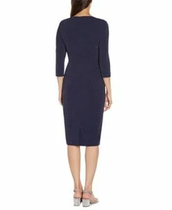 Adrianna Papell Tie-Front Sheath Dress -Anne Klein Sales Store 19601687 fpx
