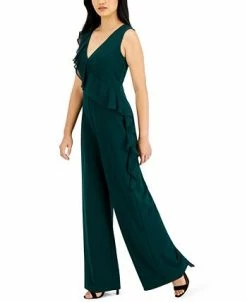 Connected Ruffled Jumpsuit -Anne Klein Sales Store 19714257 fpx