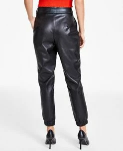 Bar III Faux-Leather Jogger Pants, Created For Macy's -Anne Klein Sales Store 19874144 fpx