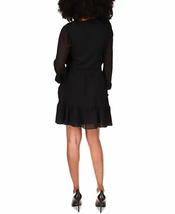 Michael Kors Ruffled Faux-Wrap Dress, Regular & Petite 2 Michael Kors Ruffled Faux-Wrap Dress, Regular & Petite - Image 2