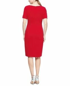 SL Fashions Beaded-Sleeve Sheath Dress -Anne Klein Sales Store 19909477 fpx