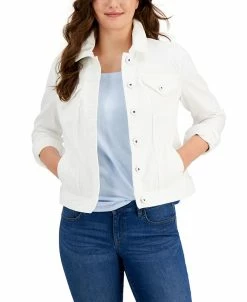 Style & Co Assic Denim Jacket, Created For Macy's