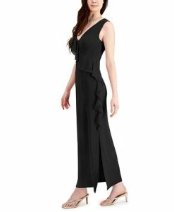Connected Ascading Ruffle Maxi Dress 10 Connected Ascading Ruffle Maxi Dress -Anne Klein Sales Store 20186537 fpx