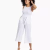 Bar III Tie-Front Jumpsuit, Created For Macy's