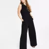 Bar III Ponté-Knit Wide-Leg Pants, Created For Macy's