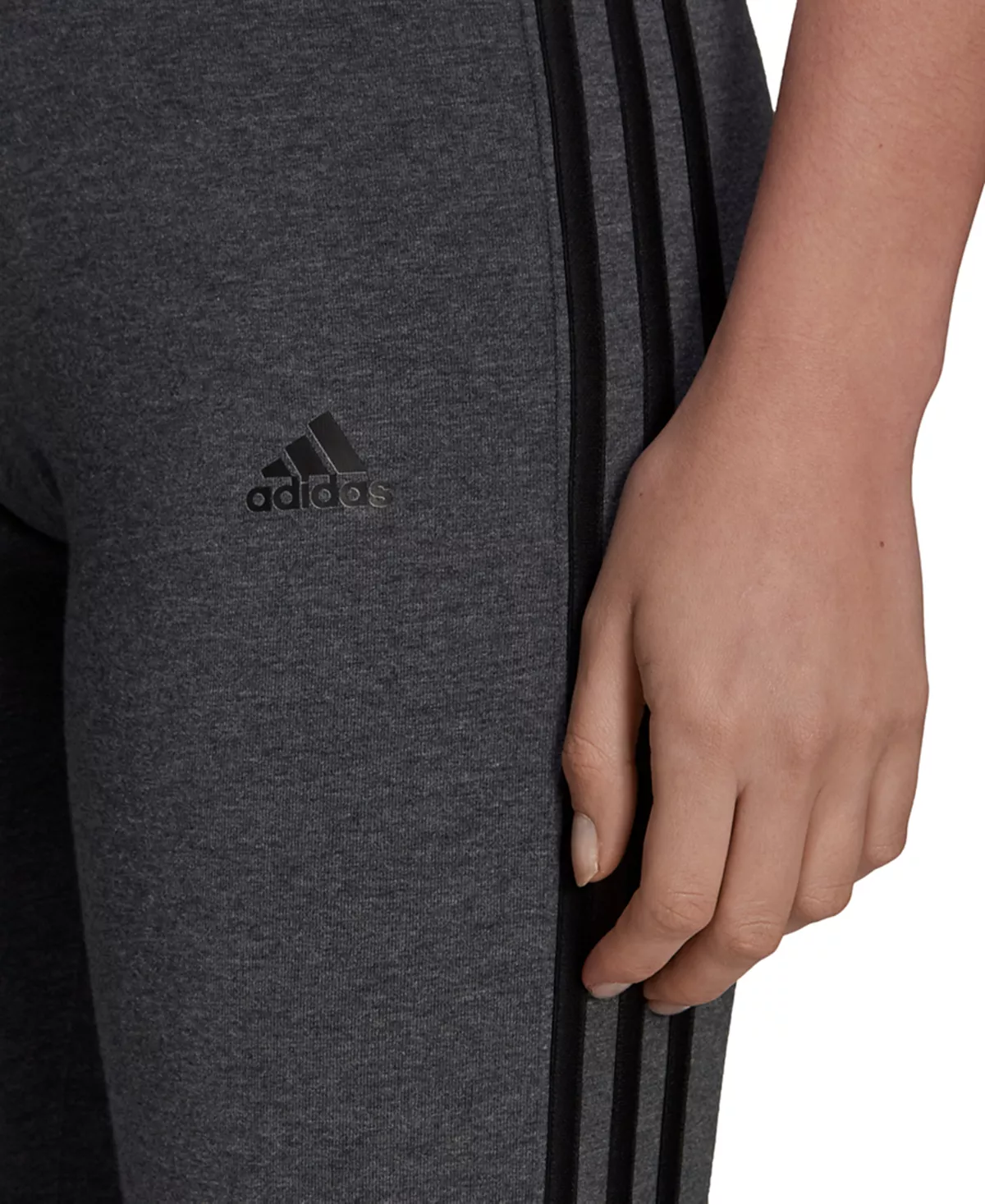 ADIDAS Women's Essentials 3-Stripe Full Length Cotton Leggings, XS-4X 10 ADIDAS Women's Essentials 3-Stripe Full Length Cotton Leggings, XS-4X - Image 10