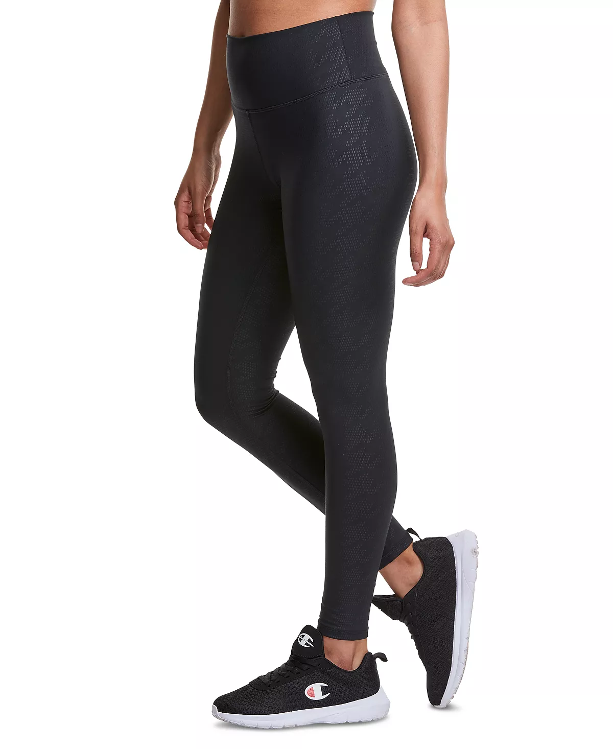 Champion Women's Sport Soft Touch High-Rise Leggings 5 Champion Women's Sport Soft Touch High-Rise Leggings - Image 5