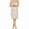 Adrianna Papell Embellished Sheath Dress