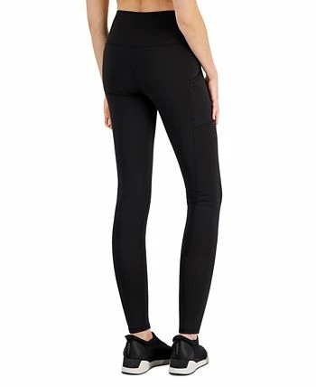 ID Ideology Women's Compression Pocket Full-Length Leggings, Created For Macy's 2 ID Ideology Women's Compression Pocket Full-Length Leggings, Created For Macy's - Image 2