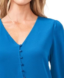 CeCe Tie-Cuff Blouse 11 CeCe Tie-Cuff Blouse -Anne Klein Sales Store 20661444 fpx