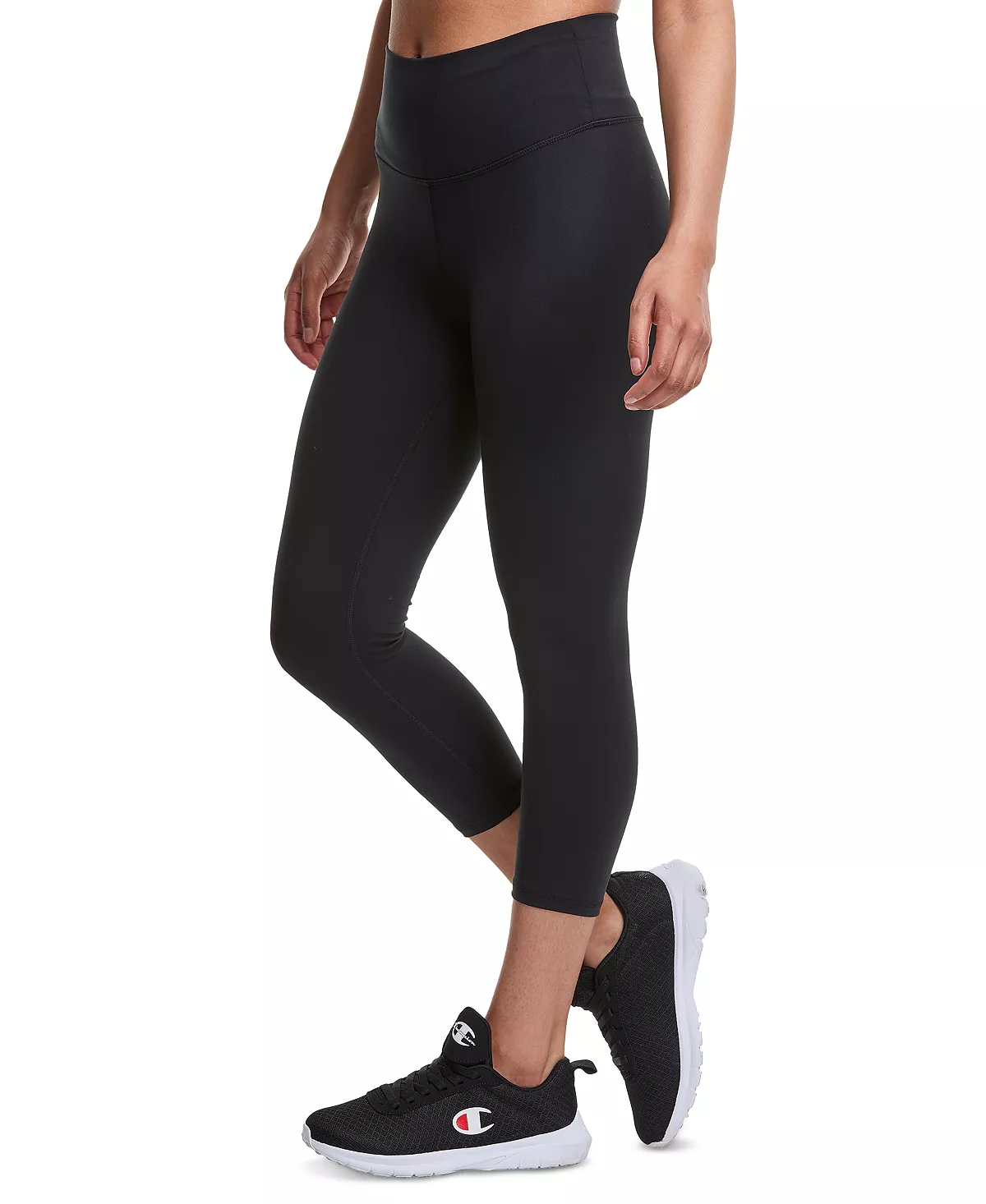 Champion Women's Sport Soft Touch Cropped Leggings 3 Champion Women's Sport Soft Touch Cropped Leggings - Image 3