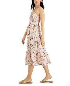INC International Concepts Printed Tiered Midi Dress, Created For Macy's 7 INC International Concepts Printed Tiered Midi Dress, Created For Macy's -Anne Klein Sales Store 21125819 fpx