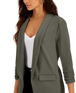 Bar III Lightweight Knit 3/4-Sleeve Blazer, Created For Macy's -Anne Klein Sales Store 21172711 fpx