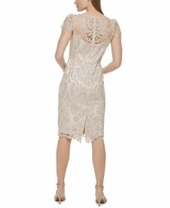 Vince Camuto Embroidered Sheath Dress -Anne Klein Sales Store 21246801 fpx