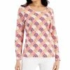 Karen Scott Women's Catalina Printed Top, Created For Macy's