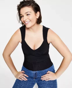 Bar III Women's Bustier Tank Top, Created For Macy's -Anne Klein Sales Store 21288725 fpx