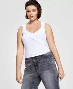 Bar III Women's Bustier Tank Top, Created For Macy's -Anne Klein Sales Store 21288731 fpx