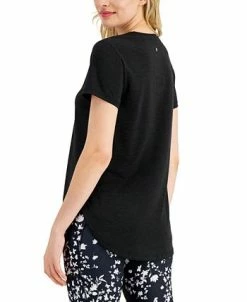 ID Ideology Women's Essentials T-Shirt, Created For Macy's -Anne Klein Sales Store 21350426 fpx
