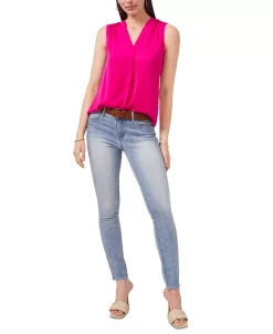 Vince Camuto Plus Size Sleeveless V-Neck Top -Anne Klein Sales Store 21370275 fpx