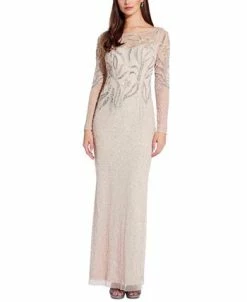 Adrianna Papell Embellished Illusion Gown 6 Adrianna Papell Embellished Illusion Gown -Anne Klein Sales Store 21371715 fpx 1