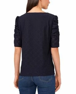 CeCe Women's Eyelet-Embroidered Top 6 CeCe Women's Eyelet-Embroidered Top -Anne Klein Sales Store 21430610 fpx