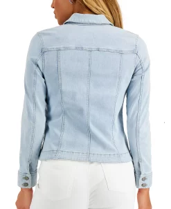 Charter Club Women's Denim Jacket, Created For Macy's -Anne Klein Sales Store 21480327 fpx